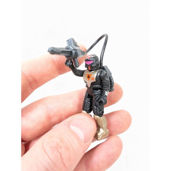 Vintage Starcom Shadow Raider Capt. Battlecron-9 Figure Complete w/ Accessories - Picture 2 of 9